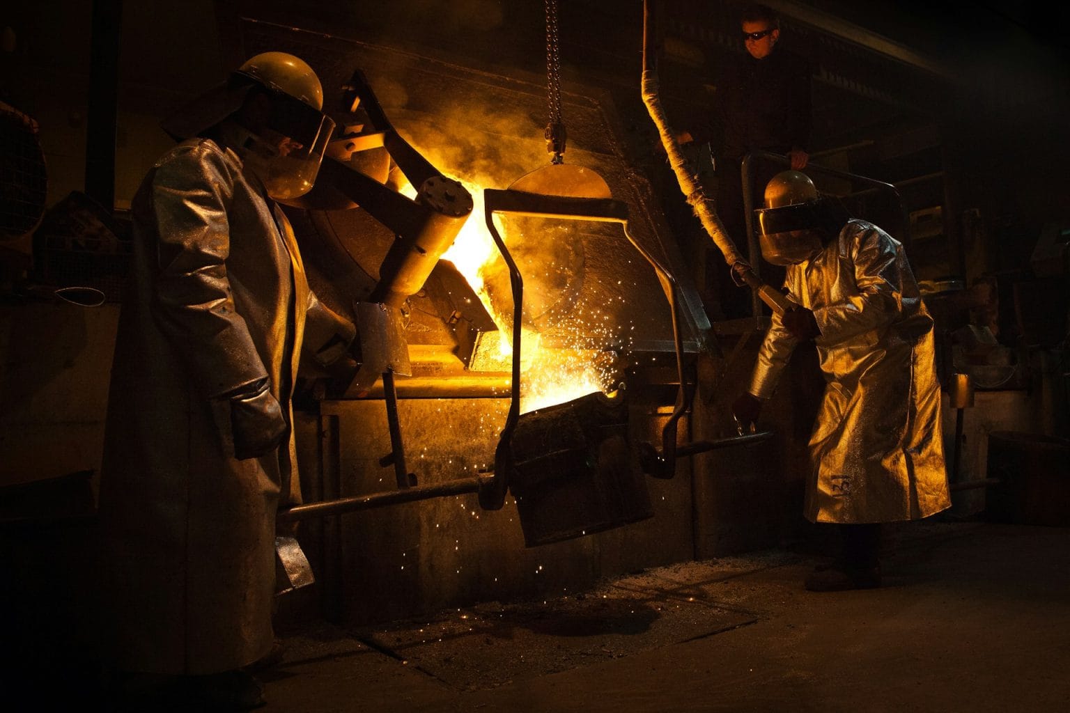 Steel casting foundry